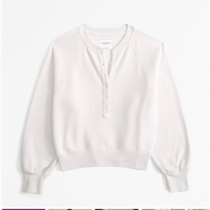 A&F Henley crew sweatshirt